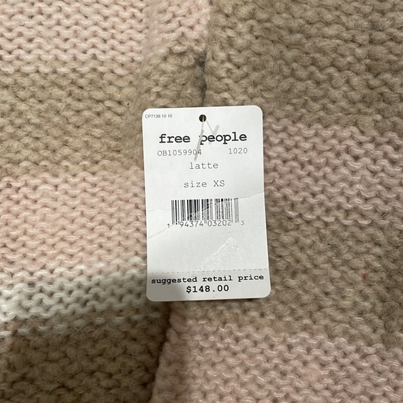 Free People NWT Size XS Cardigan Sweater - Picture 3 of 10